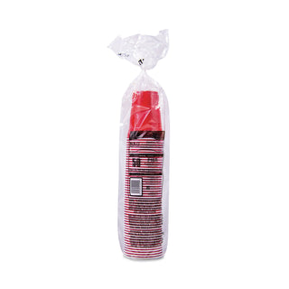 Dart® SOLO Party Plastic Cold Drink Cups, 16 oz, Red, 50/Bag, 20 Bags/Carton (DCCP16R)