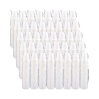 Dart® Foam Drink Cups, 8 oz, White, 25/Bag, 40 Bags/Carton (DRC8J8)
