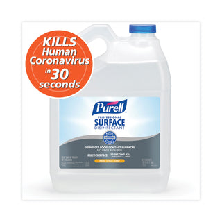 PURELL® Professional Surface Disinfectant, Fresh Citrus, 1 gal Bottle, 4/Carton (GOJ434204)