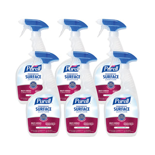 PURELL® Foodservice Surface Sanitizer, Fragrance Free, 32 oz Spray Bottle, 6/Carton (GOJ334106RTL)