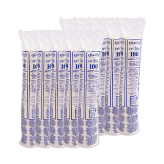 Dart® Optima Reclosable Lids for Paper Hot Cups for 10-24 oz Cups, White, 1000/Carton (SCCOPT316)
