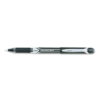 Pilot® Precise Grip Stick Roller Ball Pen, Bold 1mm, Black Ink, Black Barrel (PIL28901DZ)