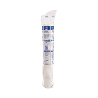 SOLO® Single-Sided Poly Paper Hot Cups, 10 oz, White, 1000/Carton (SCC510W)