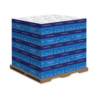 Hammermill® Copy Plus Print Paper, 92 Bright, 20 lb, 8.5 x 11, White, 500 Sheets/Ream, 10 Reams/Carton, 40 Cartons/Pallet (HAM105007PLT)