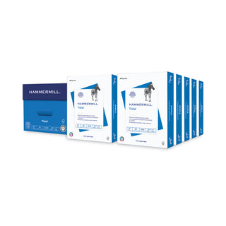 Hammermill® Tidal Print Paper, 92 Bright, 20lb, 8.5 x 11, White, 500 Sheets/Ream, 10 Reams/Carton (HAM162008)