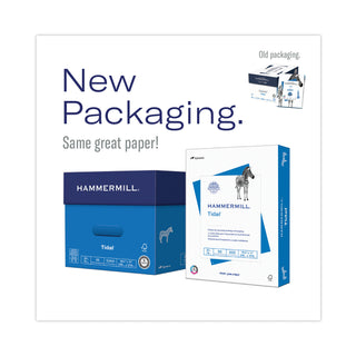 Hammermill® Tidal Print Paper, 92 Bright, 20lb, 8.5 x 11, White, 500 Sheets/Ream, 10 Reams/Carton (HAM162008)