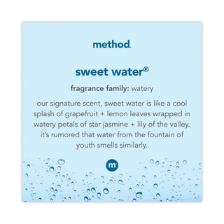 Method® Gel Hand Wash, Sweet Water, 12 oz Pump Bottle (MTH00034)