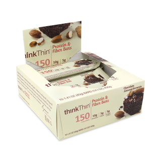 thinkThin® High Protein Bars, Almond Brownie, 1.41 oz Bar, 10 Bars/Box (GRR30700117)