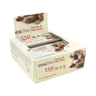 thinkThin® High Protein Bars, Chunky Chocolate Peanut, 1.41 oz Bar, 10 Bars/Box (GRR30700116)
