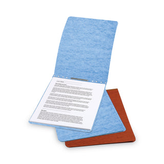 ACCO Presstex Report Cover, Top Bound, Prong Clip, Legal, 2" Cap, Light Blue (ACC19022)