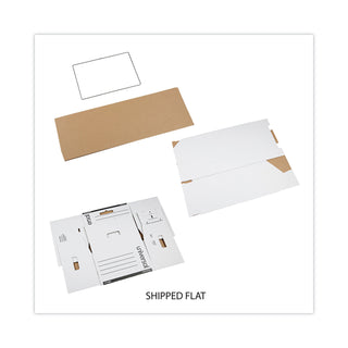 Universal® Heavy-Duty Storage Drawers, Legal Files, 17.25" x 25.5" x 11.5", White, 6/Carton (UNV85301)