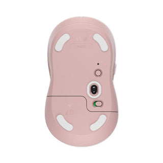 Logitech® Signature M650 Wireless Mouse, 2.4 GHz Frequency, 33 ft Wireless Range, Medium, Right Hand Use, Rose (LOG910006251)