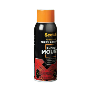Scotch® Photo Mount Spray Adhesive, 10.25 oz, Dries Clear (MMM6094)
