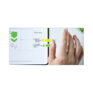 Post-it® Highlighting Page Flags, 4 Bright Colors, 4 Dispensers, 1/2" x 1 3/4", 35/Color (MMM6834ABX)