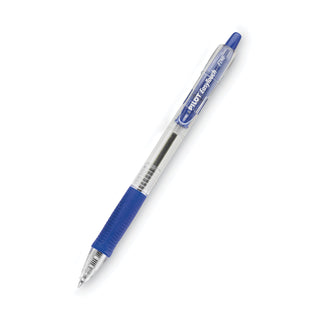 Pilot® EasyTouch Retractable Ballpoint Pen, Fine 0.7mm, Blue Ink, Clear Barrel, Dozen (PIL32211)