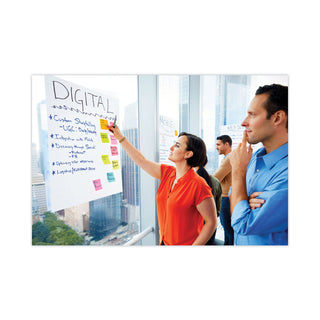 Post-it® Self-Stick Wall Pad, Unruled, 20 White 20 x 23 Sheets, 4/Carton (MMM566)