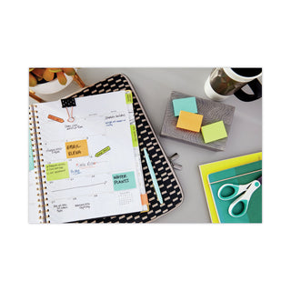 Post-it® Original Pads in Floral Fantasy Collection Colors, 1.5" x 2", 100 Sheets/Pad, 12 Pads/Pack (MMM653AU)