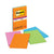 Post-it® Pads in Energy Boost Collection Colors, Note Ruled, 5" x 8", 45 Sheets/Pad, 4 Pads/Pack (MMM5845SSUC)