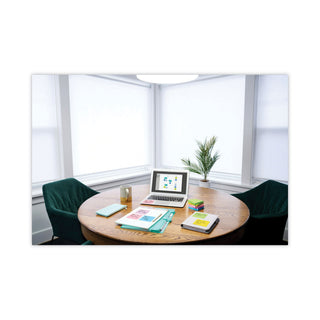 Post-it® Original Pads in Floral Fantasy Collection Colors, 3" x 5", 100 Sheets/Pad, 5 Pads/Pack (MMM6555UC)