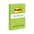 Post-it® Original Pads in Floral Fantasy Collection Colors, Note Ruled, 4" x 6", 100 Sheets/Pad, 3 Pads/Pack (MMM6603AU)