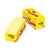Post-it® Original Pads in Canary Yellow, Cabinet Pack, 3" x 3", 90 Sheets/Pad, 18 Pads/Pack (MMM65418CP)
