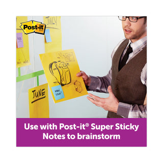 Post-it® Big Notes, Unruled, 30 Orange 11 x 11 Sheets (MMMBN11O)
