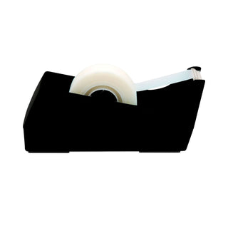 Scotch® Desktop Tape Dispenser, Weighted Non-Skid Base, 1" Core, Black (MMMC38BK)