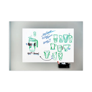 Post-it® Dry Erase Accessory Tray, 8 1/2 x 3 x 5 1/4, Black (MMMDEFTRAY)