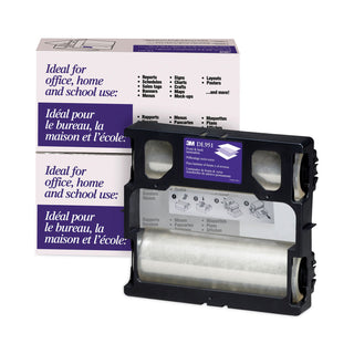 Scotch® Refill for LS950 Heat-Free Laminating Machines, 5.6 mil, 8.5" x 100 ft, Gloss Clear (MMMDL951)