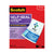 Scotch® Self-Sealing Laminating Pouches, 9.5 mil, 9" x 11.5", Gloss Clear, 25/Pack (MMMLS85425G)