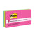 Post-it® Original Pop-up Refill, 3" x 3", Poptimistic Collection Colors, 100 Sheets/Pad, 6 Pads/Pack (MMMR330AN)