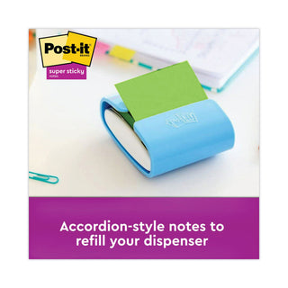 Post-it® Pop-up 3 x 3 Note Refill, 3" x 3", Playful Primaries Collection Colors, 90 Sheets/Pad, 10 Pads/Pack (MMMR33010SSAN)