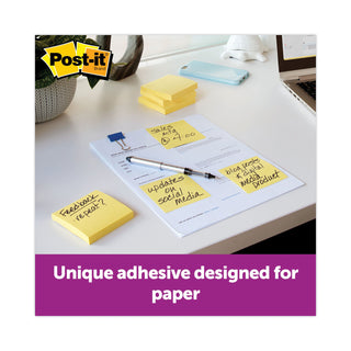 Post-it® Original Pop-up Notes Value Pack, 3" x 3", (8) Canary Yellow, (6) Poptimistic Collection Colors, 100 Sheets/Pad, 14 Pads/Pack (MMMR33014YWM)