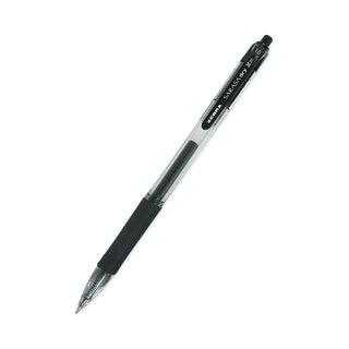 Zebra® Retractable Gel Rollerball Pen, Bold Point, Black (ZPC46610)