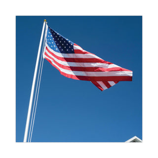 Advantus All-Weather Outdoor U.S. Flag, Heavyweight Nylon, 5 ft x 8 ft (AVTMBE002270)