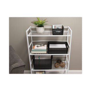 Advantus Weave Bins, 13.63 x 10.75 x 9, Black, 3/Pack (AVT40329)