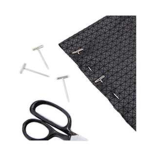 GEM® T-Pins, Steel, Silver, 1 1/2", 100/Box (GEM87T)