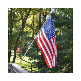 Advantus All-Weather Outdoor U.S. Flag, Heavyweight Nylon, 3 ft x 5 ft (AVTMBE002460)