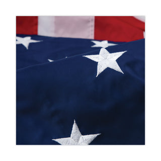 Advantus All-Weather Outdoor U.S. Flag, Heavyweight Nylon, 3 ft x 5 ft (AVTMBE002460)
