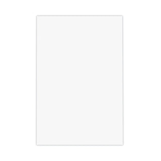 Universal® Loose White Memo Sheets, 4 x 6, Unruled, Plain White, 500/Pack (UNV46500)