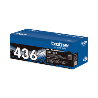 Brother TN436BK Super High-Yield Toner, 6,500 Page-Yield, Black (BRTTN436BK)