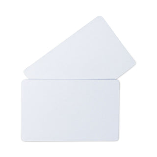 C-Line® PVC ID Badge Card, 3 3/8 x 2 1/8, White, 100/Pack (CLI89007)