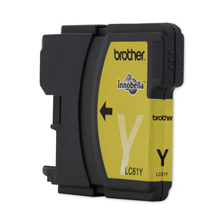 Brother LC61Y Innobella Ink, 325 Page-Yield, Yellow (BRTLC61Y)