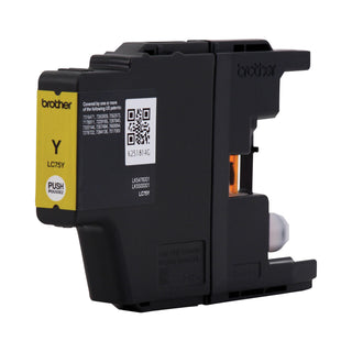 Brother LC75Y Innobella High-Yield Ink, 600 Page-Yield, Yellow (BRTLC75Y)