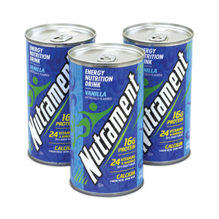 Nutrament® Energy Nutrition Drink, Vanilla, 12 oz Can, 12/Carton (GRR20902579)