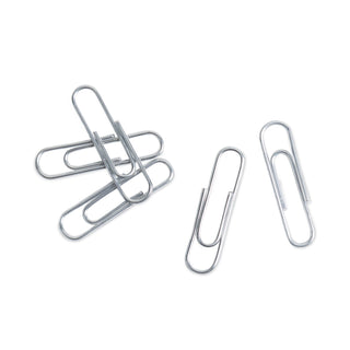 U Brands Paper Clips, Medium, Silver, 1,000/Pack (UBR3684U0624)