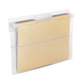 Smead™ Cascading Wall Organizer, 6 Sections, Letter, 14.25 x 24.25, Pastel/Assorted Colors (SMD92064)