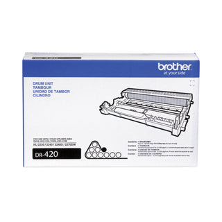 Brother DR420 Drum Unit, 12000 Page-Yield, Black (BRTDR420)