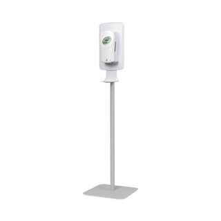 Dial® FIT Touch Free Dispenser Floor Stand, 15.7 x 15.7 x 58.3, White (DIA09495EA)