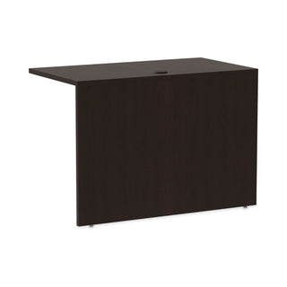 Alera® Valencia Series Reversible Return/Bridge Shell, 42w x 23 5/8d x 29 1/2, Espresso (ALEVA354224ES)